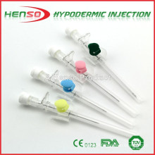 Henso IV Cannula with Injection Port & Wings